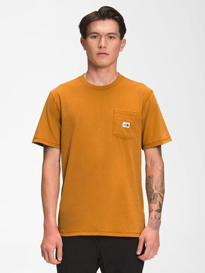 The North Face Heritage Patch Pocket Tee Yellow NF0A7QAIHBX