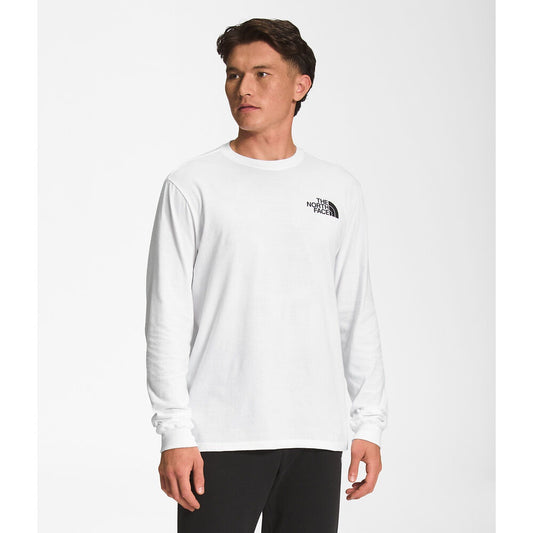 The North Face LS Box Tee White NF0A811NLA9