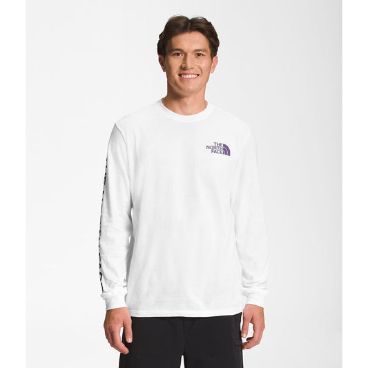 The North Face LS Sleeve Hit Graphic Tee White NF0A811PIAC