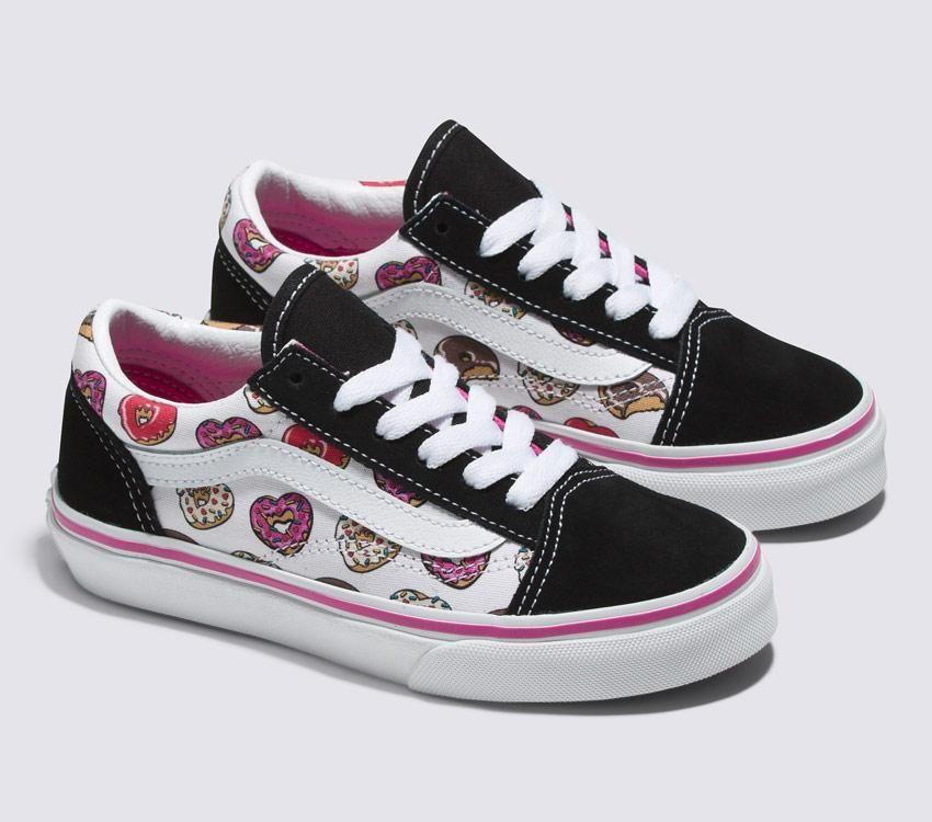 Vans Old Skool Love Vans Black/Pink PS VN005WVB9P.BLK