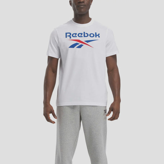 Reebok ID Stacked Logo T-Shirt White 100071175