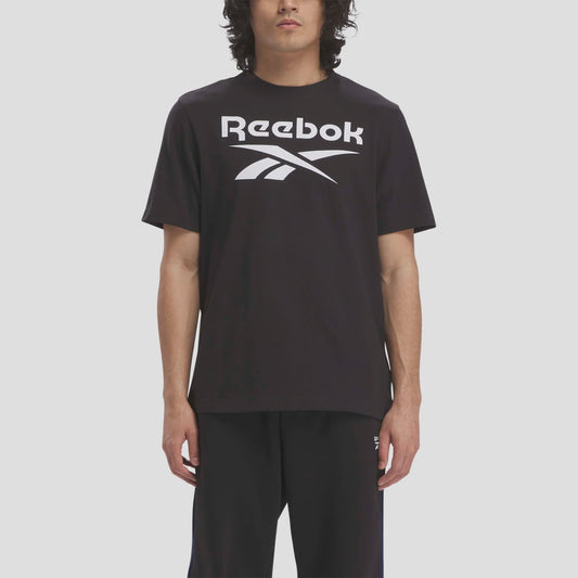 Reebok ID Stacked Logo T-Shirt Black 100070405
